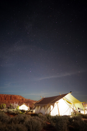 Pendjari_tents Pendjari tents
