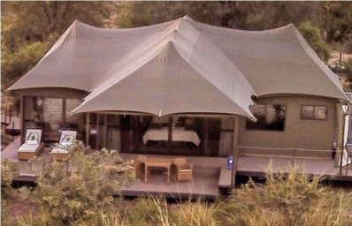 Similar tent to deluxe tent